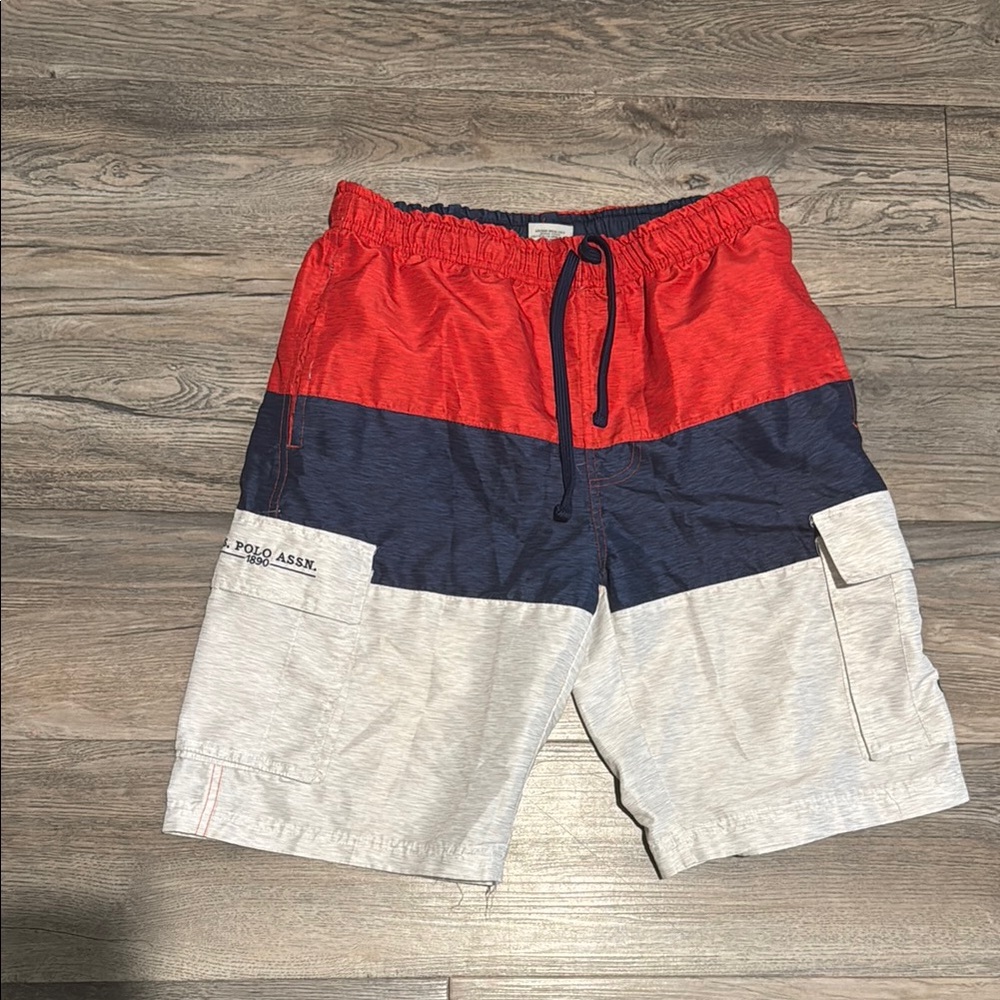 U.S. Polo Assn. Tricolor Casual Shorts